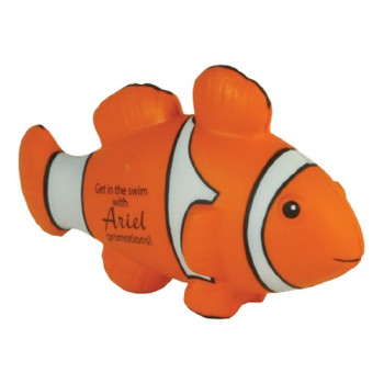 Custom Printed Stress Clown Fish