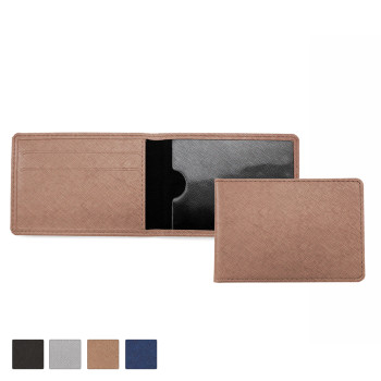 Saffiano PU Season Ticket or ID Card Case