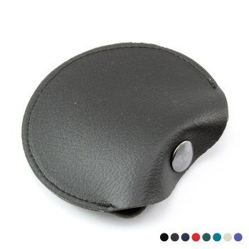 Recycled ELeather Coin Or Ear Bud Pouch