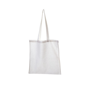 White Coloured Cotton Shopper