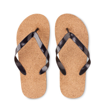 Cork Beach Flip Flops M