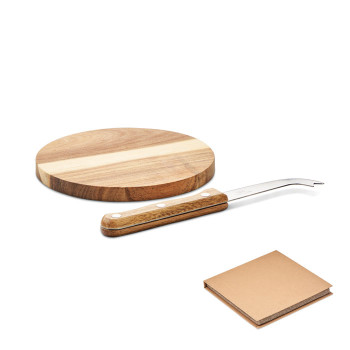 Acacia Cheese Board Set