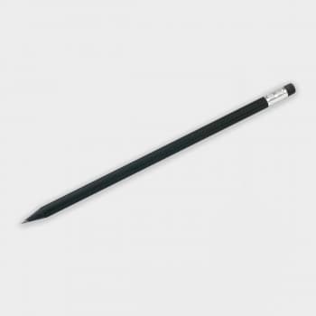 Green & Good Certified Sustainable  Wooden Pencil Black w Eraser