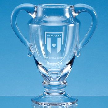 21.5cm Handmade Double Handled Trophy Cup/Vase