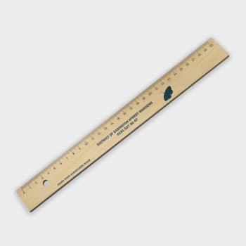 Green & Good Wooden Ruler 30cm - Sustainable