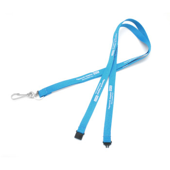 10mm Flat Polyester Lanyard