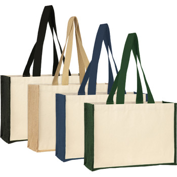 Brookland Eco Jute 10oz Canvas Tote Shopper