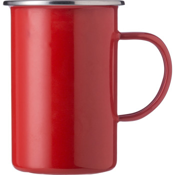 Enamelled Steel Mug 550ml