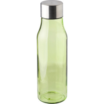 Glass And Stainless Steel Bottle 500ml