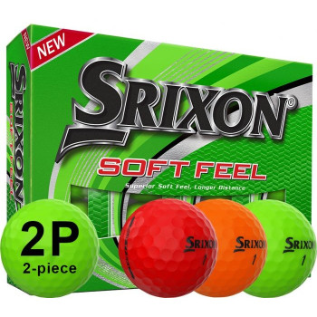 Srixon Soft Feel Printed  Brite Golf Balls 12-47 Dozen