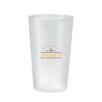 Plastic Reusable Drinking Cup 0.4L