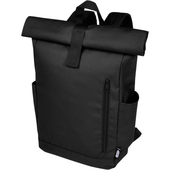 Byron 15.6" GRS RPET Roll-Top Backpack 18L