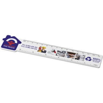 Tait 15cm House-Shaped Recycled Plastic Ruler