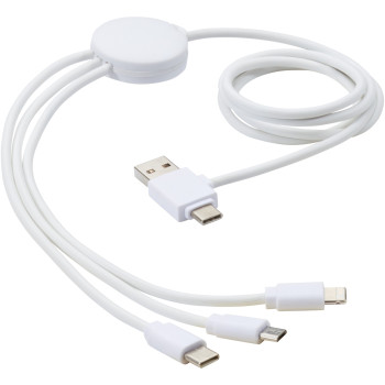 Pure 5-In-1 Charging Cable With Antibacterial Additive