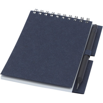 Luciano Eco Wire Notebook With Pencil - Small