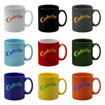 Promotional Earthenware Mugs Printed With Your Logo