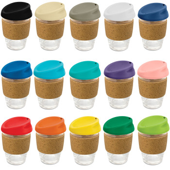 Kiato Cup With Cork Band 350ml