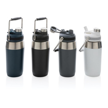 Vacuum Stainless Steel Dual Function Lid Bottle 500ml