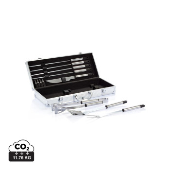 Barbecue Set In Aluminium Box 12pcs