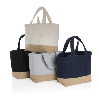 Impact Aware Recycled Canvas Cooler Bag Undyed