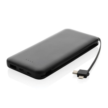 Lockhart RCS Recycled Plastic With Integrated Cables 10.000mAh