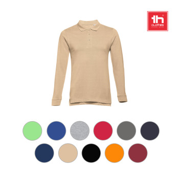 Bern 3XL Men's Long Sleeve Polo Shirt