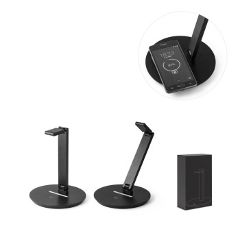 ABS Headphone Stand With Built-In Wireless Charger