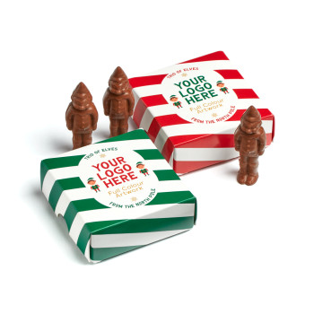 Winter Eco Treat Box Trio of Elves