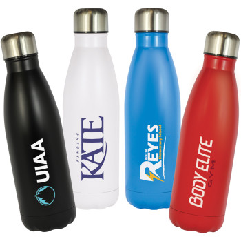 Refresh Double Wall Stainless Steel Water Bottle 500ml