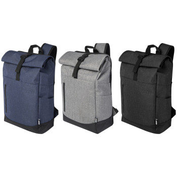 Hoss 15.6" Roll-Up Laptop Backpack 12L