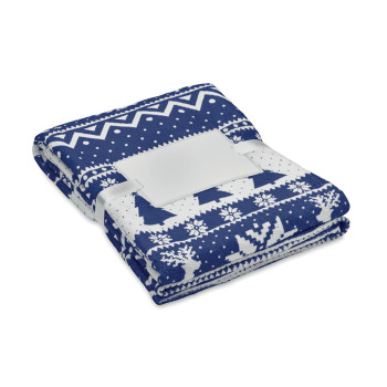 RPET Fleece Blanket Winter Pattern 190 gr/m²