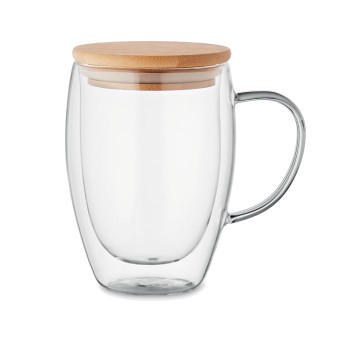 Double Wall Borosilicate Mug 350ml