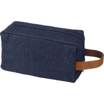 Denim Cosmetic Bag