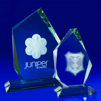 Arctic Jade Crystal Award, Small