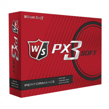 Wilson PX3 Soft Printed Golf Balls