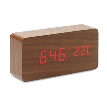 LED clock in MDF