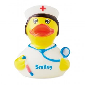 Custom Printed Nurse PVC duck