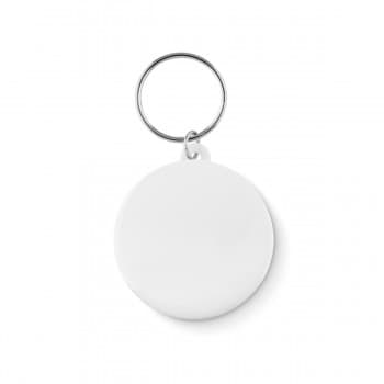 Small pin button key ring