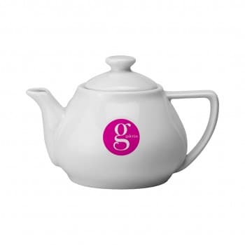 Custom Printed Contemporary Teapot Small