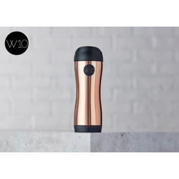 W10 400ML Vacuum Insulated Travel Mug With Push Button 