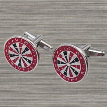 Dartboard Cufflinks