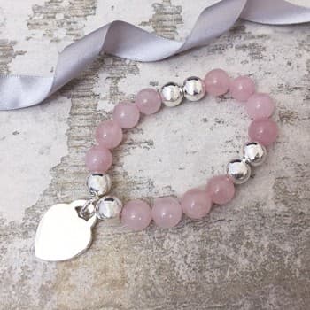 Cuyo Rose Quartz Bracelet