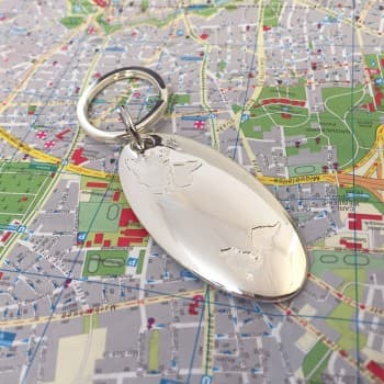 Globe Keyring