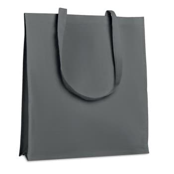 Shopping bag with gusset