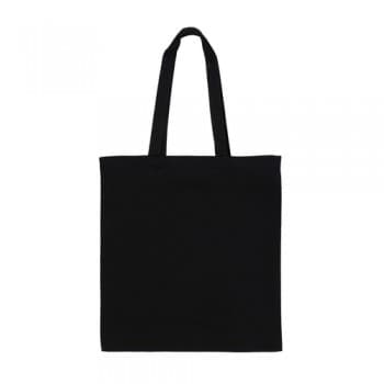 Promotional 8oz  Black Canvas Shopper