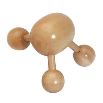 Wooden Tripod Massager