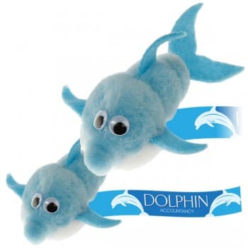 Large Dolphin Logobug