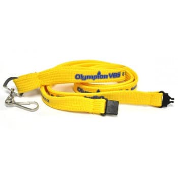 15mm Tubular Polyester Lanyard - 1 Side