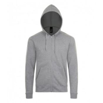 SOL'S Stone Zip Hooded Sweatshirt