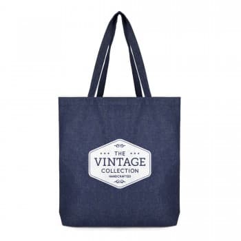 Denim Cotton Shopper Bag